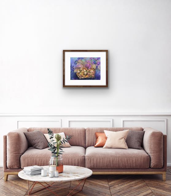 Flower Basket Still Life