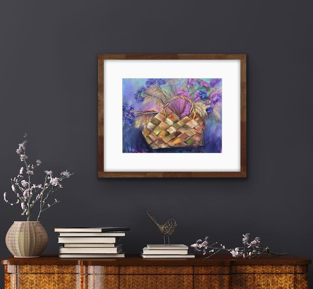 Flower Basket Still Life
