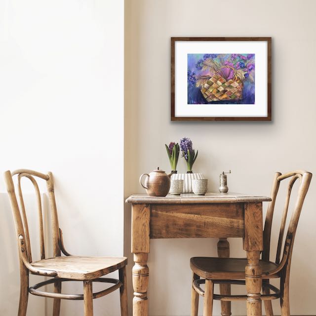 Flower Basket Still Life