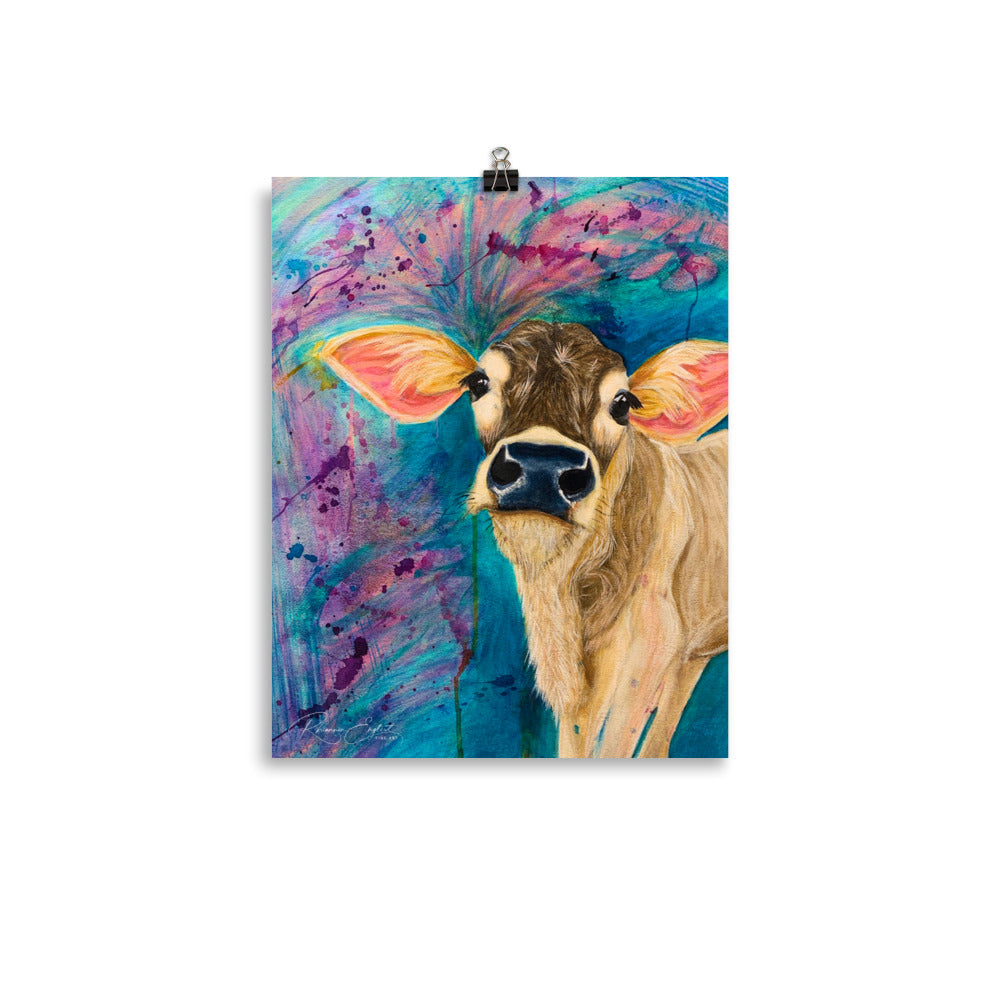 Jersey Calf | Premium Luster Photo Paper Print