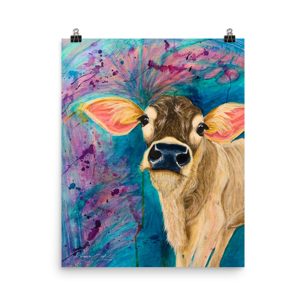 Jersey Calf | Premium Luster Photo Paper Print