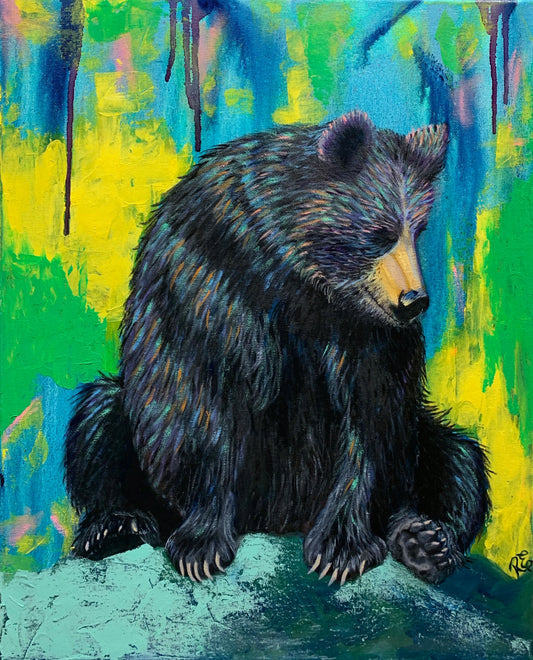 Expressive Black Bear