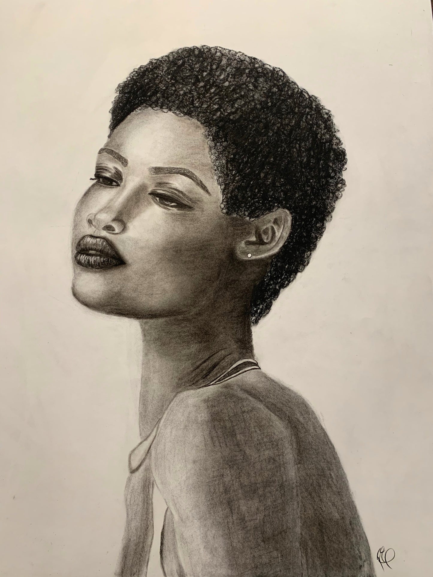 Portrait Study Drawing